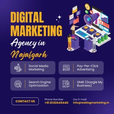 Best digital marketing agency in Najafgarh team working on Google My Business